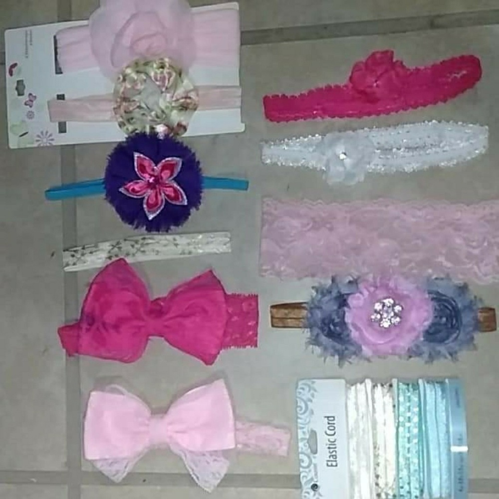 Headband bows